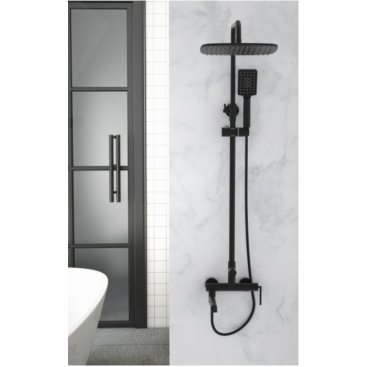 Душевая стойка BelBagno ACQUA-VSCM-NERO