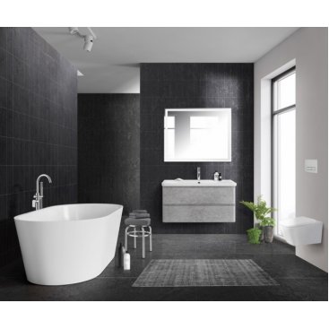 Мебель для ванной BelBagno Albano 100 Cemento Verona Grigio