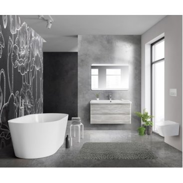 Мебель для ванной BelBagno Albano 100 Rovere Vintage Bianco