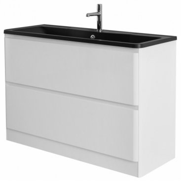 Тумба с раковиной BelBagno Albano 120-PIA-B Bianco Lucido