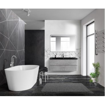 Тумба с раковиной BelBagno Albano 120-B Cemento Verona Grigio