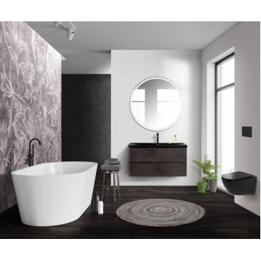 Тумба с раковиной BelBagno Albano 120-B Rovere Nature Grigio