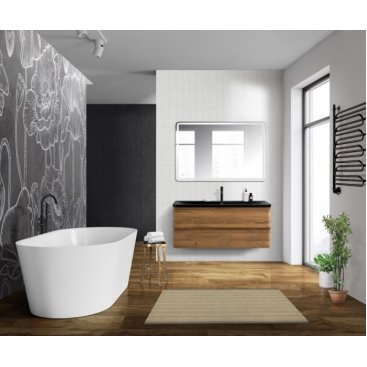 Тумба с раковиной BelBagno Albano 120-B Rovere Rustico