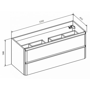 Мебель для ванной BelBagno Albano 120 Pino Scania