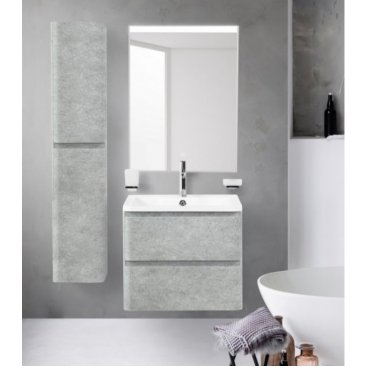 Тумба с раковиной BelBagno Albano 60 Cemento Verona Grigio