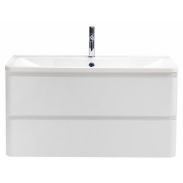 Тумба с раковиной BelBagno Albano 90 Bianco Lucido