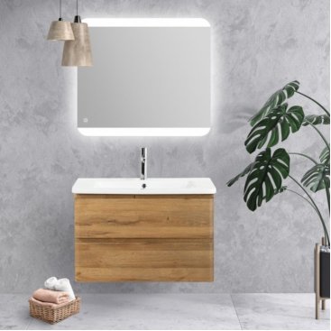 Мебель для ванной BelBagno Albano-CER 80 Rovere Rustico