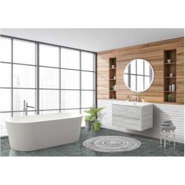 Мебель для ванной BelBagno Albano-CER 80 Rovere Vintage Bianco