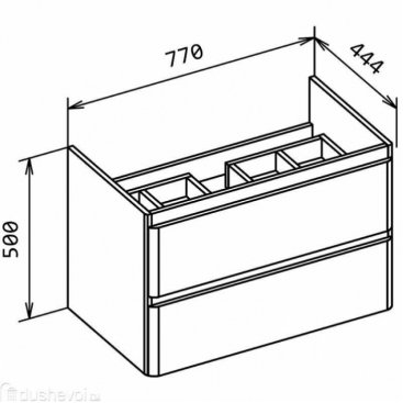 Мебель для ванной BelBagno Albano-CER 80 Cemento Verona Grigio