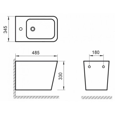 Биде подвесное BelBagno Ardente-R