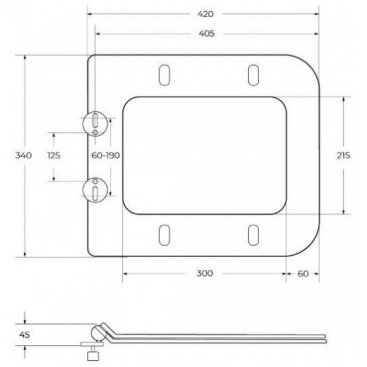 Унитаз подвесной безободковый BelBagno Ardente-Tor с крышкой BB3103/3106SC микролифт