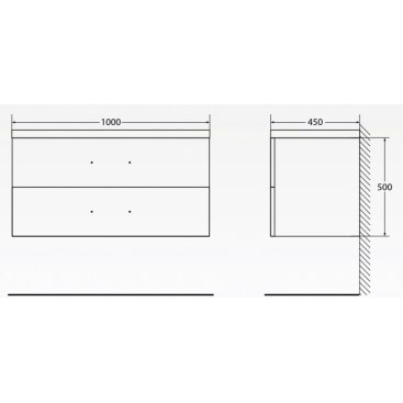 Мебель для ванной BelBagno Aurora-1000