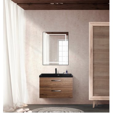 Мебель для ванной BelBagno Aurora 80-B Rovere Tabacco