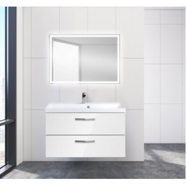 Мебель для ванной BelBagno Aurora 90 Bianco Lucido