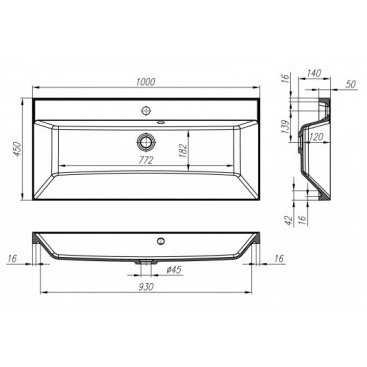 Мебель для ванной BelBagno Aurora-1000