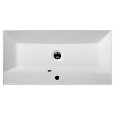 Тумба с раковиной из искусственного камня BelBagno Aurora 90 см, 8.1107.224192.0270 Bianco Lucido