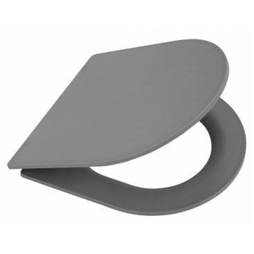 Унитаз подвесной BelBagno Colorato Grey BB062CHR-GR/BB062SC-GR с крышкой-сиденьем микролифт