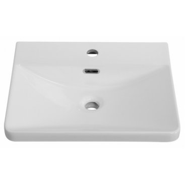 Тумба с раковиной и зеркалом BelBagno Due 50-BB-8076-3-50 Bianco Lucido