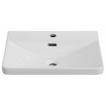 Тумба с раковиной и зеркалом BelBagno Due 50-BB-8076-3-50 белый металлик