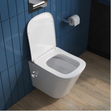 Унитаз подвесной BelBagno Due BB3103CHR-BS/SC с крышкой микролифт