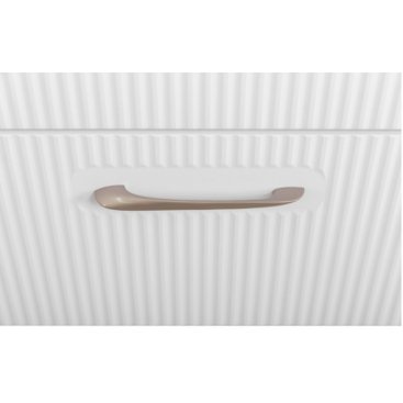 Тумба с раковиной BelBagno Due 50-BB-8076-3-50 белый металлик