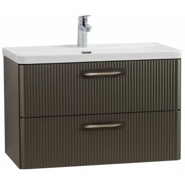 Мебель для ванной BelBagno Due-800-BB-8076-3-80 оружейная сталь