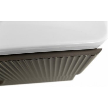 Мебель для ванной BelBagno Due-800-BB-8076-3-80 оружейная сталь