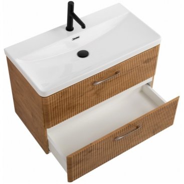 Тумба с раковиной BelBagno Due 80-BB-8076-3-80 Rovere Nature