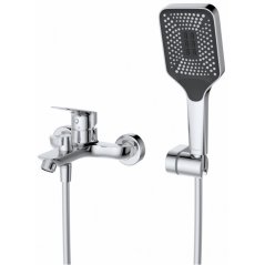 Смеситель для ванны BelBagno DUE-VASM-CRM
