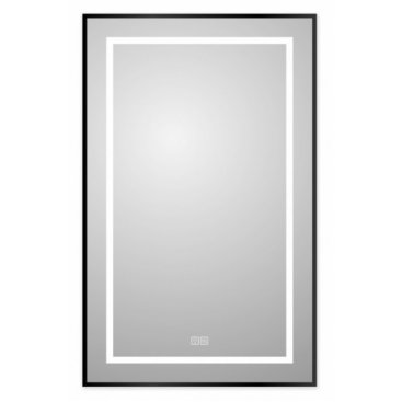 Тумба с раковиной и зеркалом BelBagno Due 50-BB-8076-3-50 белый металлик