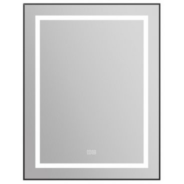 Тумба с раковиной и зеркалом BelBagno Due 60-BB-8076-3-60 Bianco Lucido