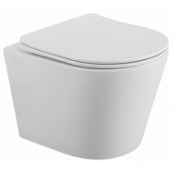 Унитаз подвесной BelBagno Flay-R BB053CHR/SC с крышкой микролифт