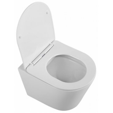 Унитаз подвесной BelBagno Flay-R BB053CHR/SC с крышкой микролифт