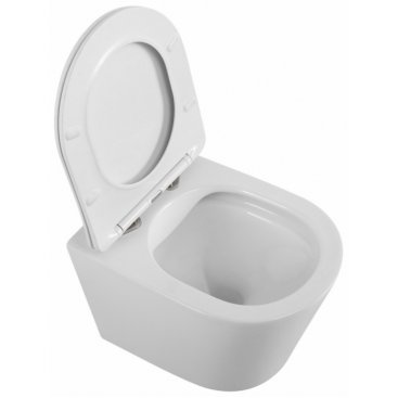 Унитаз подвесной BelBagno Flay-R BB053CHR/SC с крышкой микролифт