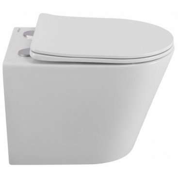 Унитаз подвесной BelBagno Flay-R BB053CHR/SC с крышкой микролифт