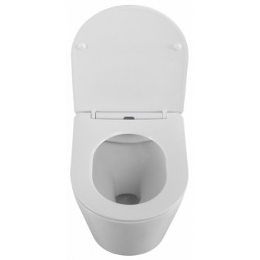 Унитаз подвесной BelBagno Flay-R BB053CHR/SC с крышкой микролифт