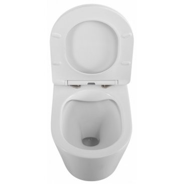 Унитаз подвесной BelBagno Flay-R BB053CHR/SC с крышкой микролифт
