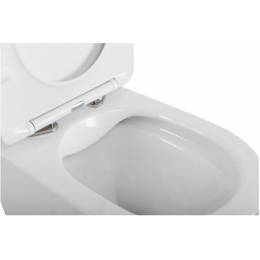 Унитаз подвесной BelBagno Flay-R BB053CHR/SC с крышкой микролифт