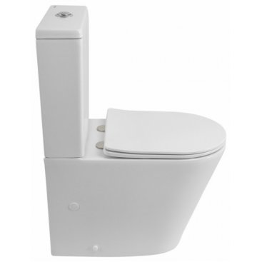Унитаз-компакт BelBagno Flay-R BB2149CPR/SC-BB2149T с крышкой микролифт
