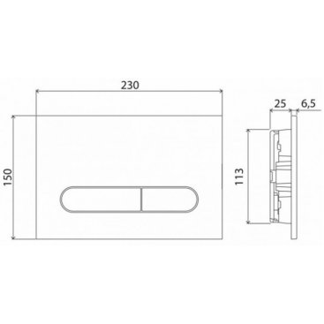 Комплект BelBagno Onda BB066CHR/BB870SC/BB002-80/BB005-PR-CHROME