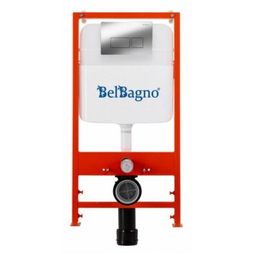 Инсталляция для подвесного унитаза BelBagno BB026/BB041CR