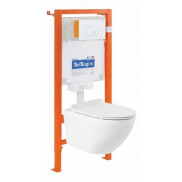 Комплект BelBagno Sfera BB046CHR/BB2111SC/BB002-80/BB014-SR-BIANCO