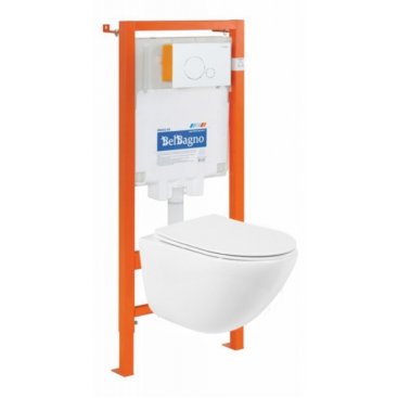 Комплект BelBagno Amanda BB051CHR/BB051SC/BB002-80/BB014-SR-BIANCO