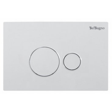 Клавиша смыва BelBagno BB082 белая