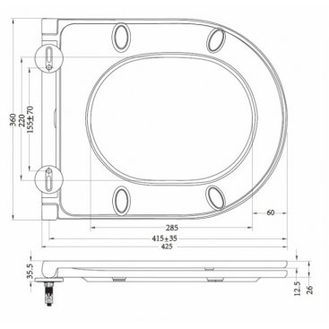 Комплект BelBagno Tre BB8001CHR/SC/BB002-80/BB014-SR-BIANCO