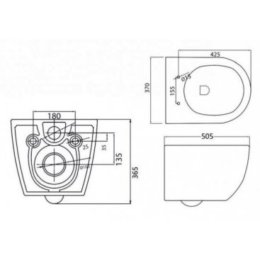 Комплект BelBagno BB026-CZR-513-BB051