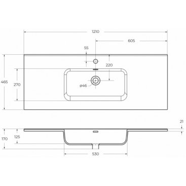 Мебель для ванной BelBagno Kraft-1200 Pino Pasadena