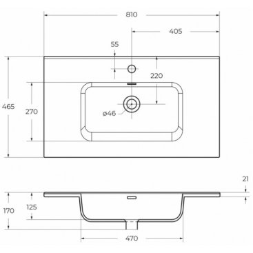 Мебель для ванной BelBagno Kraft-800-PIA-BB800ETL Bianco Opaco