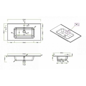 Мебель для ванной BelBagno Kraft-900 Pietra Grigio