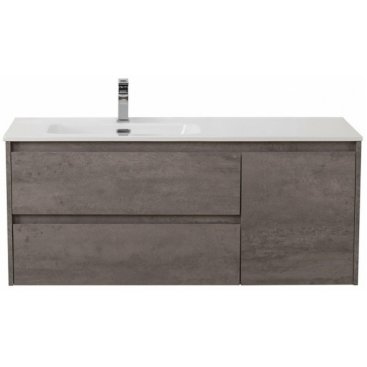 Тумба с раковиной BelBagno Kraft 100-BB1000ETL-L Cemento Grigio